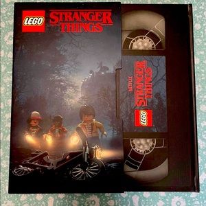 Lego Stranger Things VHS Notebook NWT